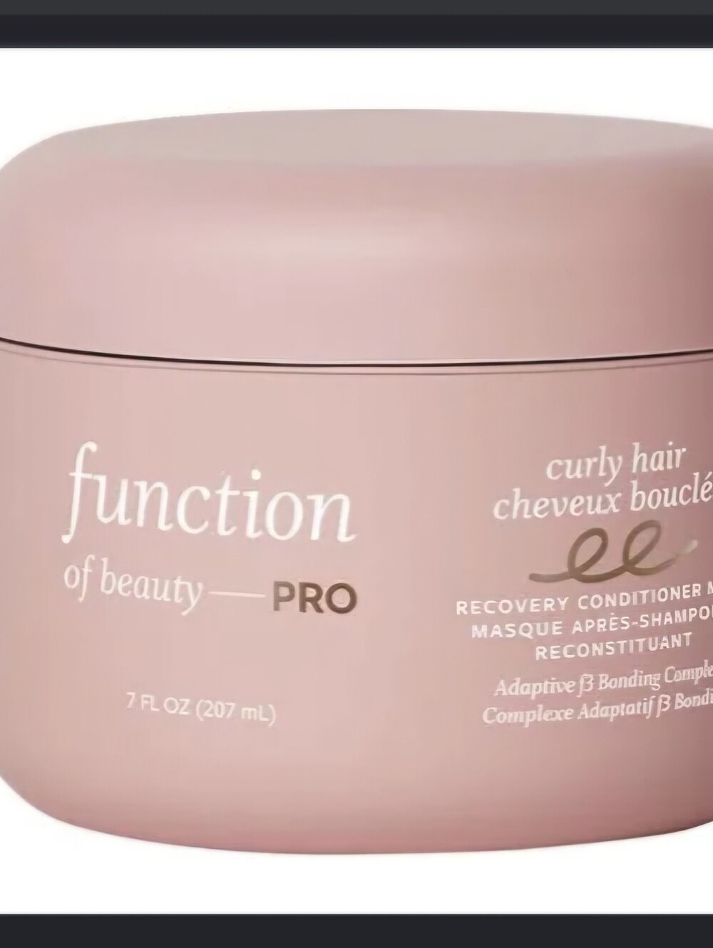 Function Of Beauty Pro Curly Hair Recovery Conditioner - New